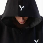 ZIP SWEATSHIRT WITH HOODIE - Image 3