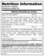 STACKER-2 BLACK BURN 120 капсули/60 дози - Image 2