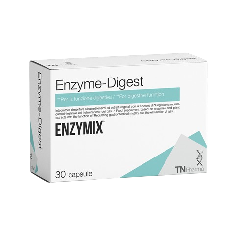 enzy-removebg-preview (1) Tn Pharma - Enzyme-Digest - 30 таблетки / 15 дози - Image 1