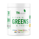 Tn Naturals - Vitamin greens & fruits - 300 ГРАМА / 30 ДОЗИ